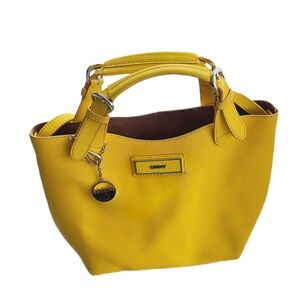 Yellow DKNY purse. Only worn a handful of times.